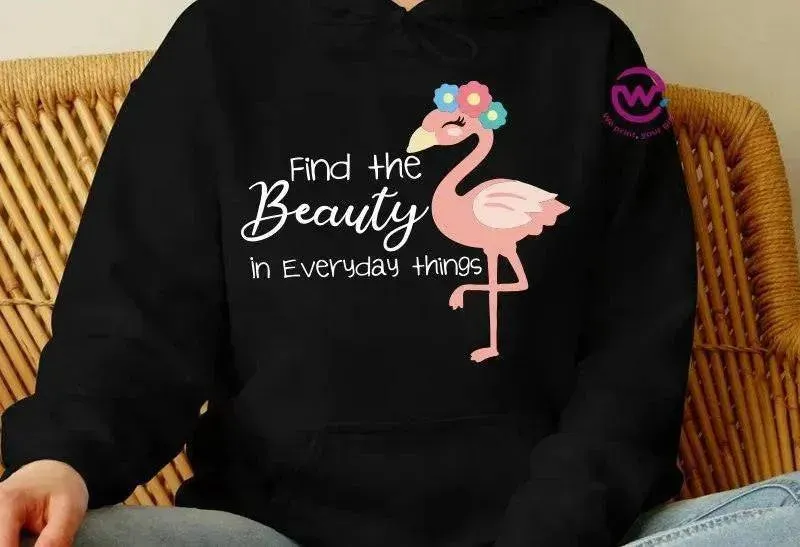 Adult Hoodies -FLAMINGO-B