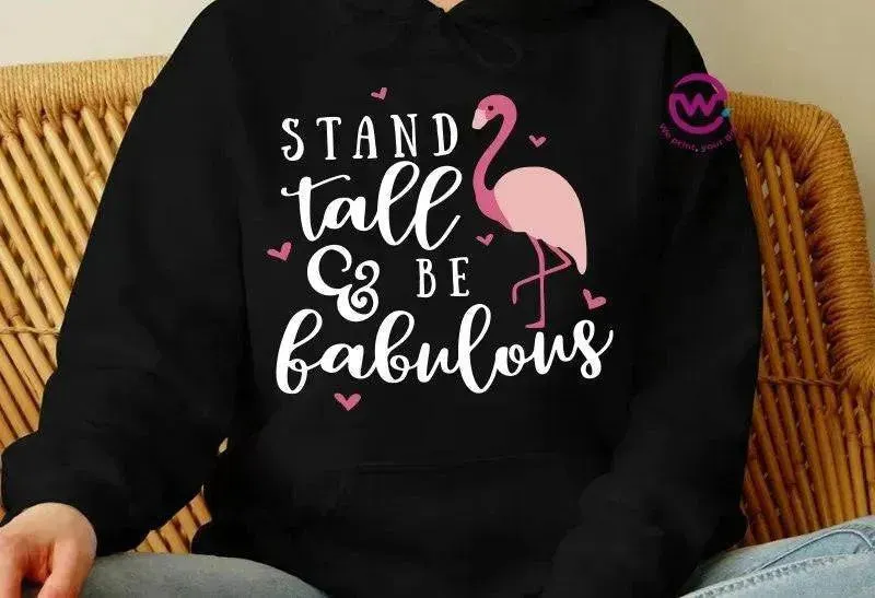 Adult Hoodies -FLAMINGO-B