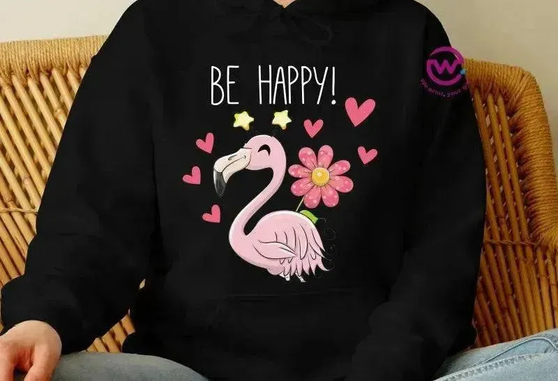 Adult Hoodies -FLAMINGO-B