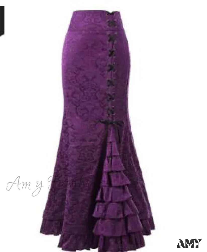 Amy Fashion - Vintage Retro Mermaid Skirt