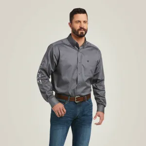 Ariat Mens Team Logo Twill Classic Fit Shirt Style 10037479