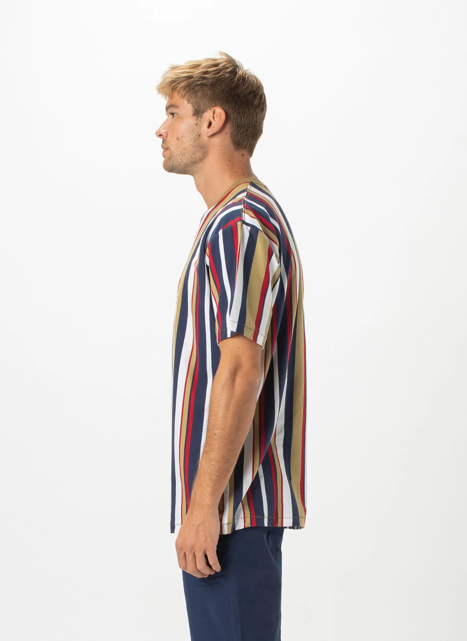 Barney Cools Embro Tee Gold Stripe