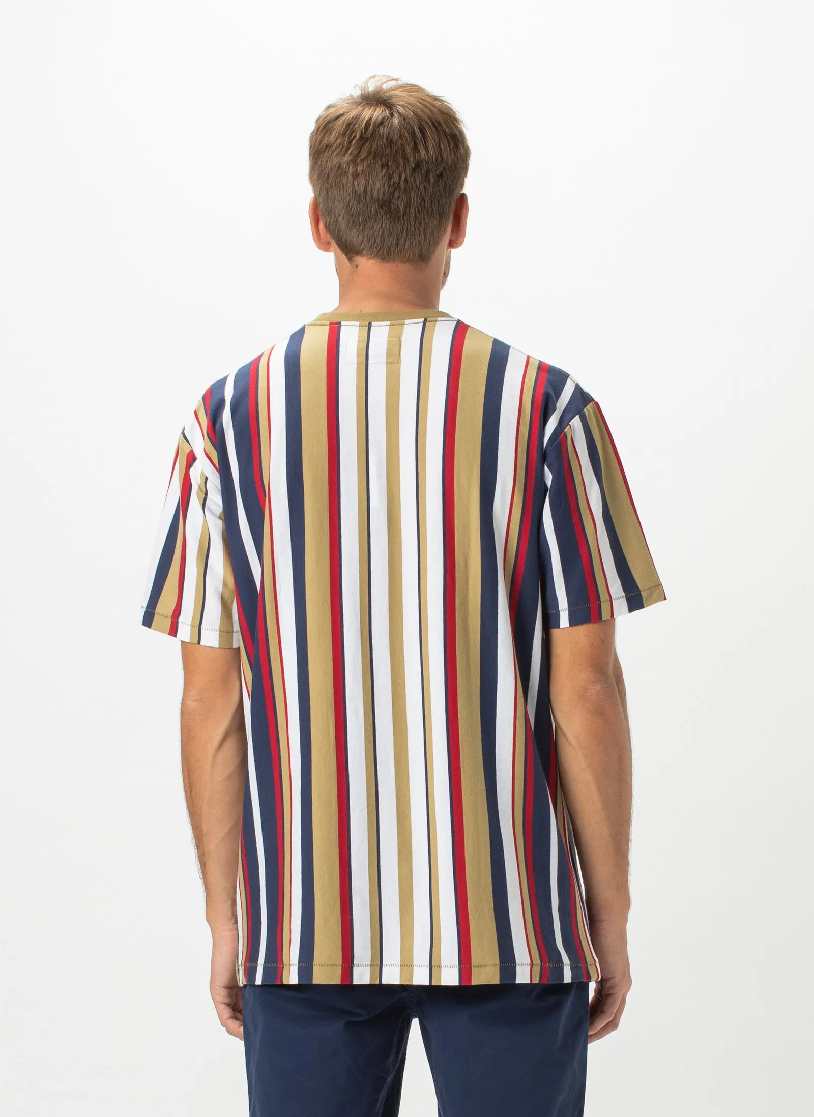 Barney Cools Embro Tee Gold Stripe