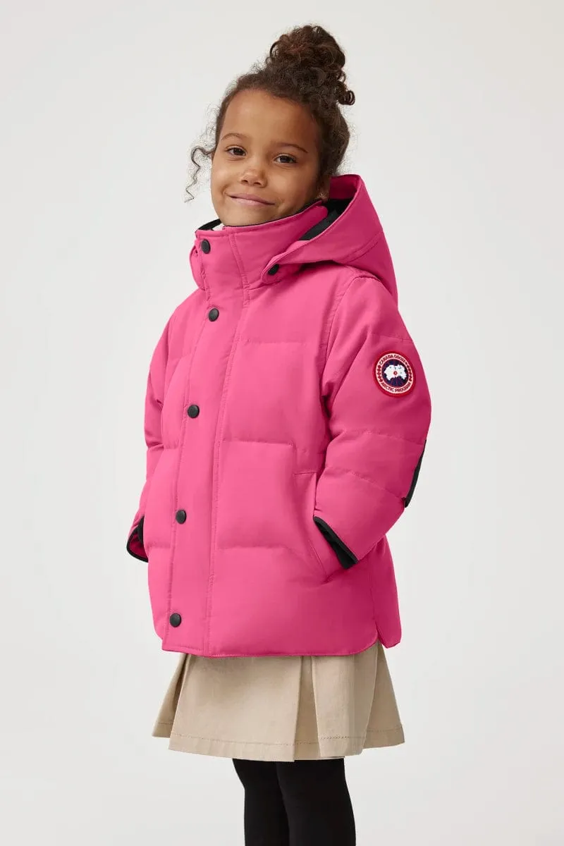 Canada Goose Girls Snowy Owl Parka in Pink