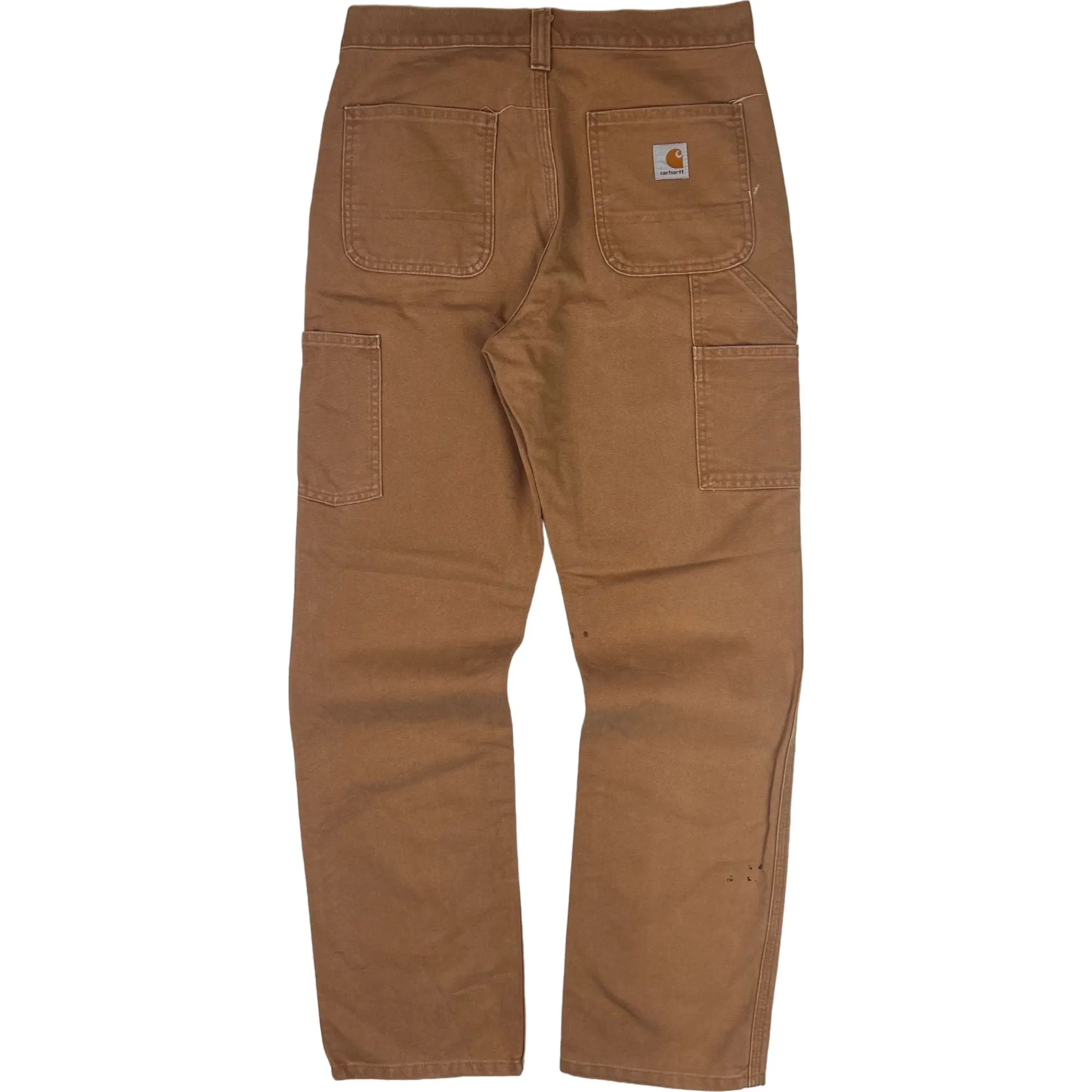 Carhartt Carpenter Workwear Trousers Relaxed Fit Brown