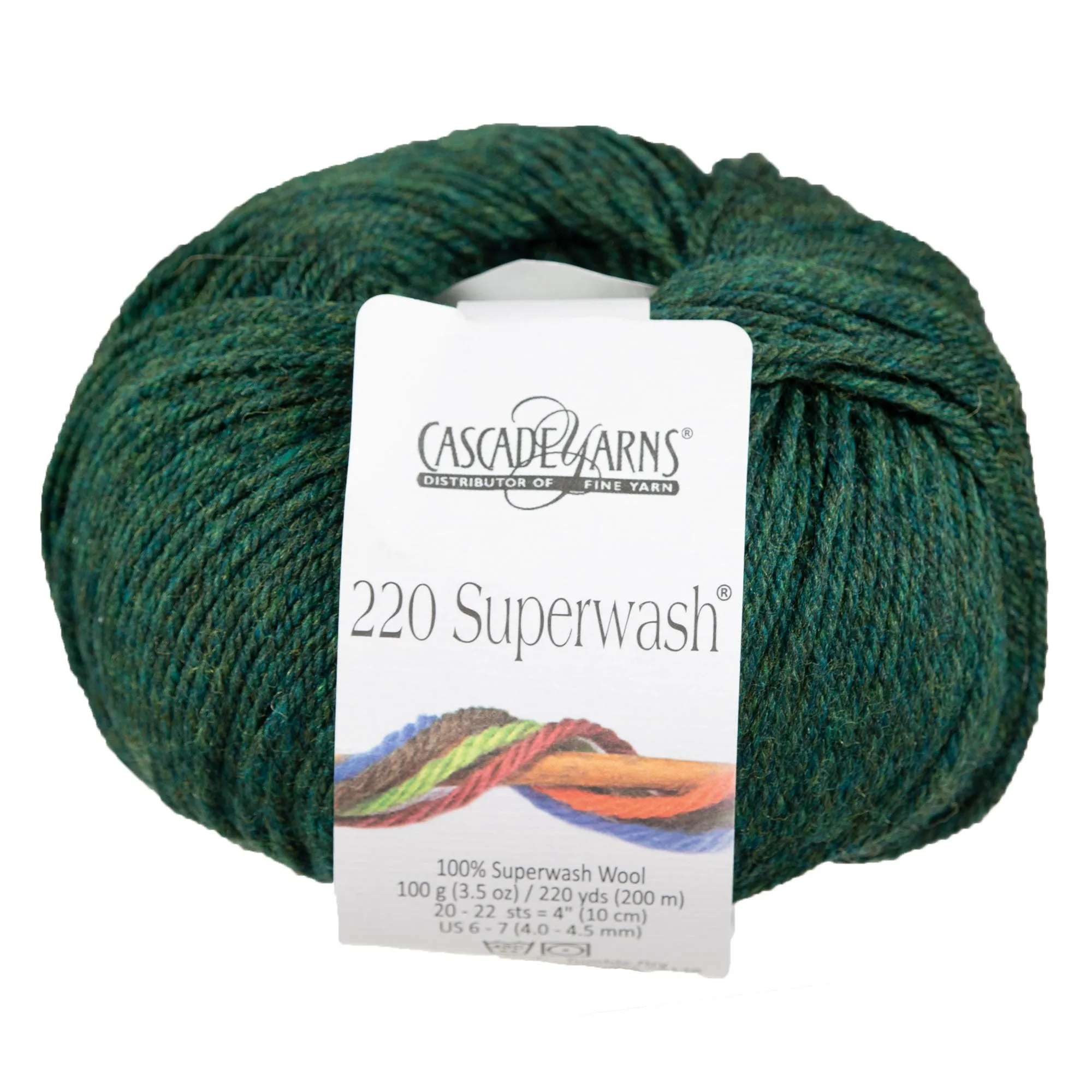 Cascade Yarns 220 Superwash Yarn - 0296 Myrtle Heather