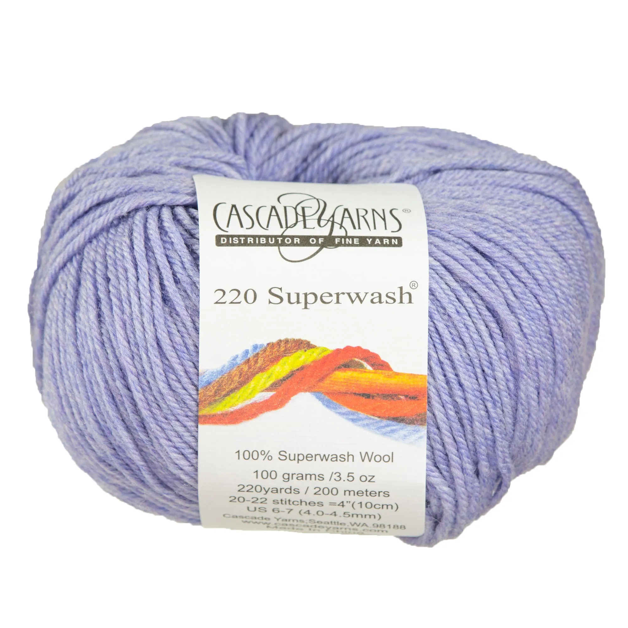 Cascade Yarns 220 Superwash Yarn - 1949 Lavender