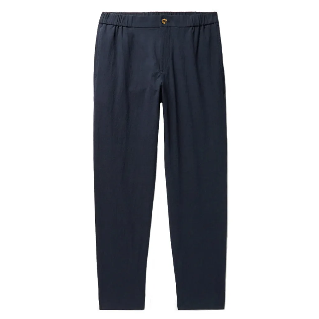 Cotton Tailored Fit Relaxed Trousers (Made to Order)