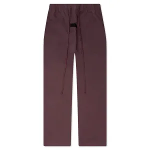 Fear Of God Essentials Plum Relaxed Trousers