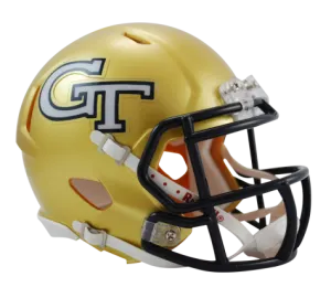 Georgia Tech Yellow Jackets Riddell Speed Mini Helmet