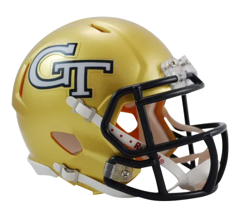 Georgia Tech Yellow Jackets Riddell Speed Mini Helmet