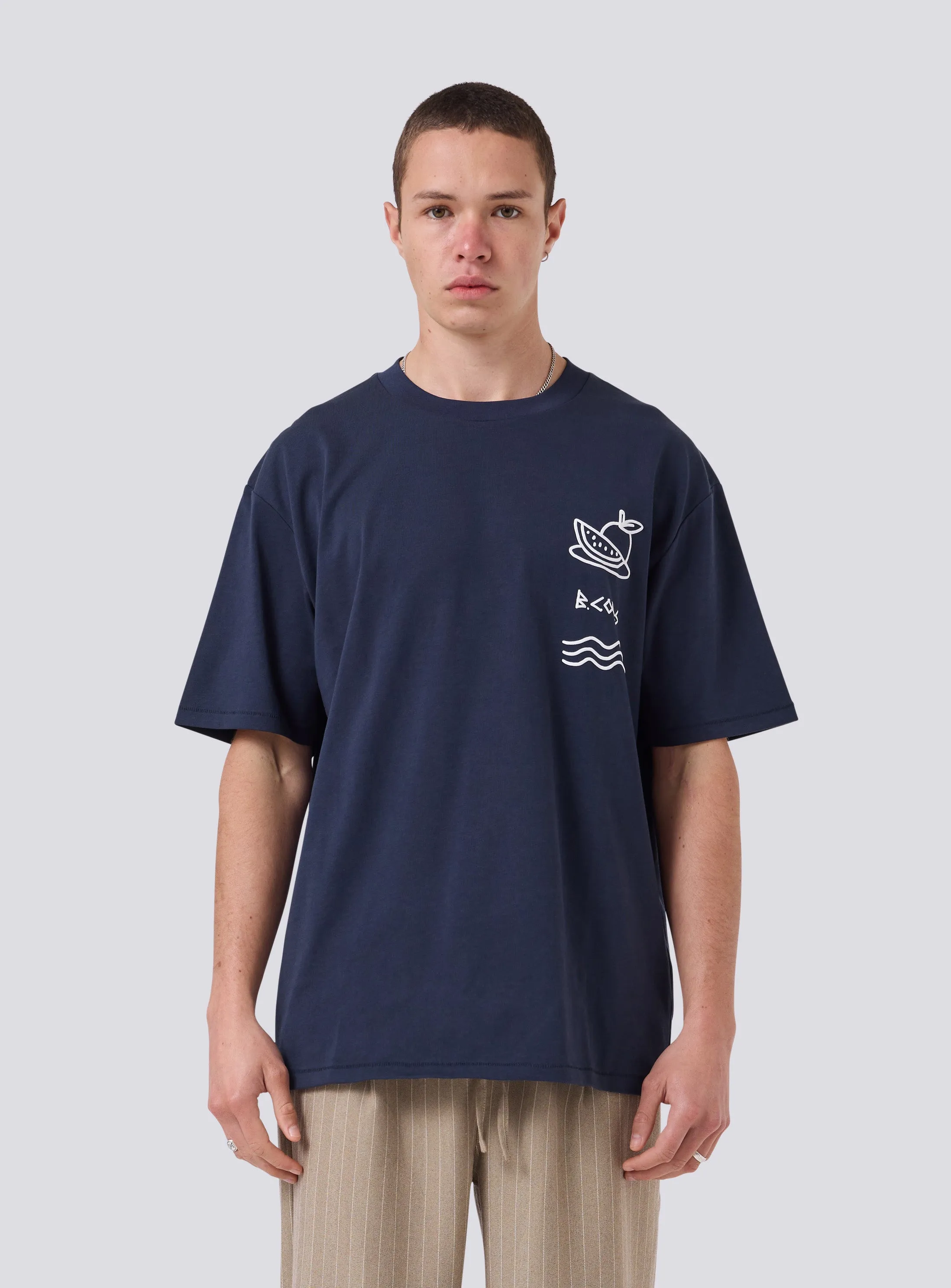 Greco Tee Slate