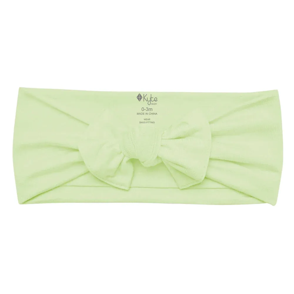 Kyte Baby Bows - Pistachio