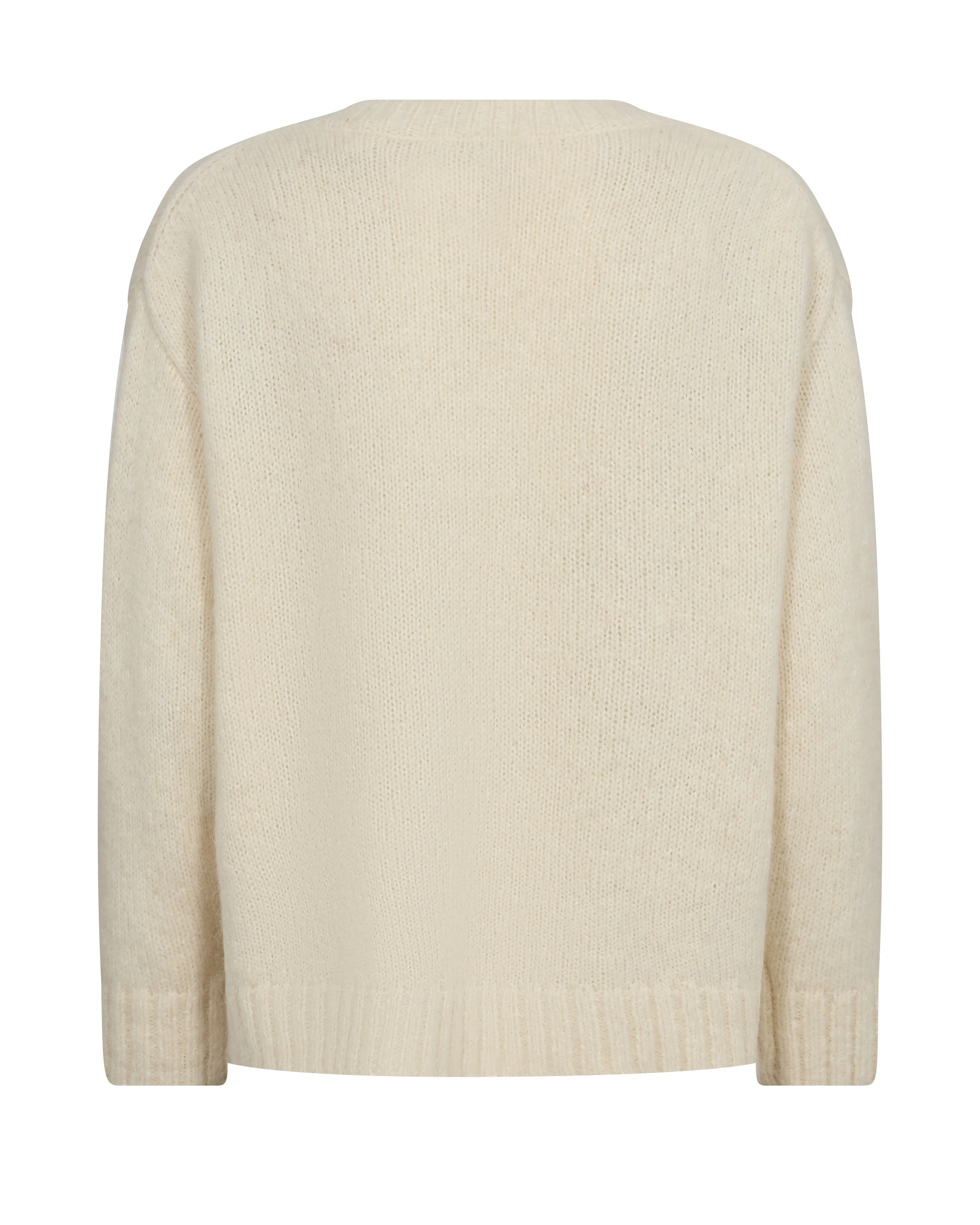 MMWelma Warm Knit Ecru