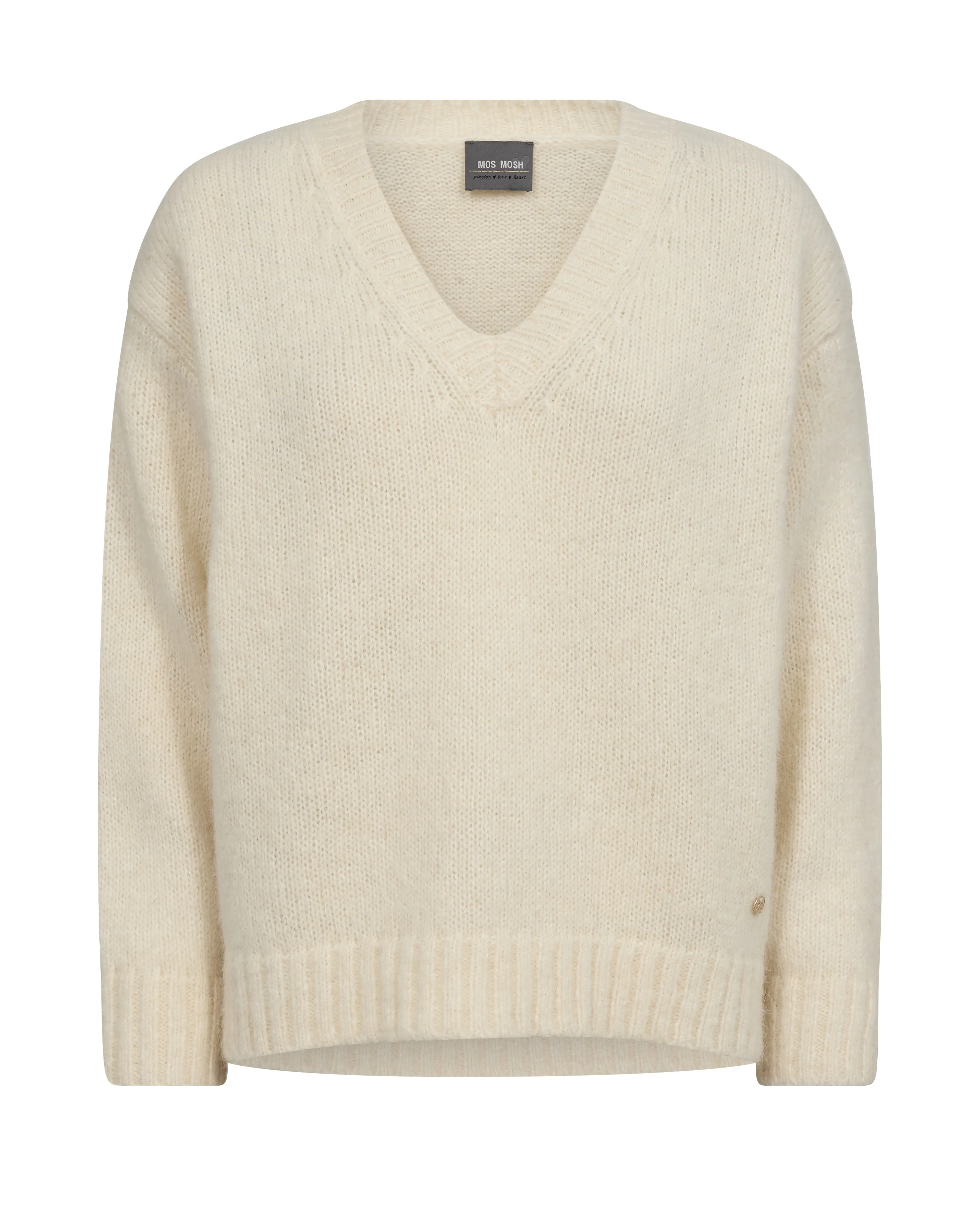 MMWelma Warm Knit Ecru