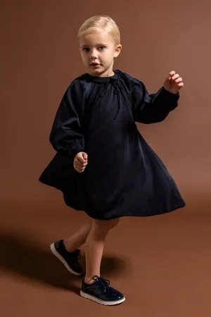 OMAMImini Tent Girls Dress - Navy (Size 6 left)