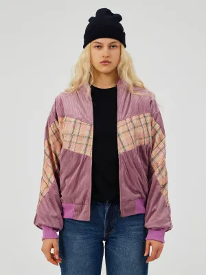 PINK UNISEX BOMBER JACKET XS