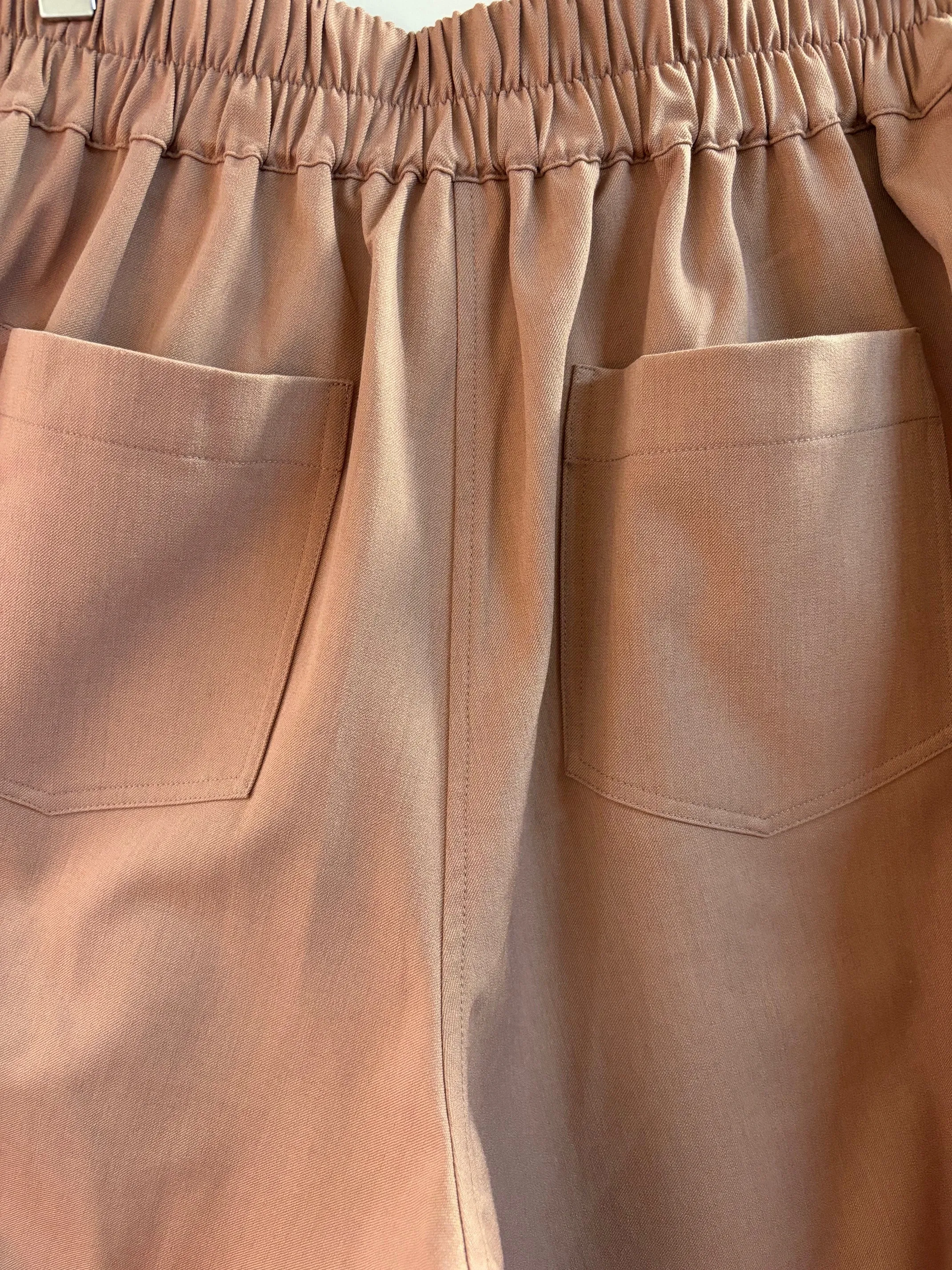 Psophia Baggi Tailored Trousers Dusty Pink