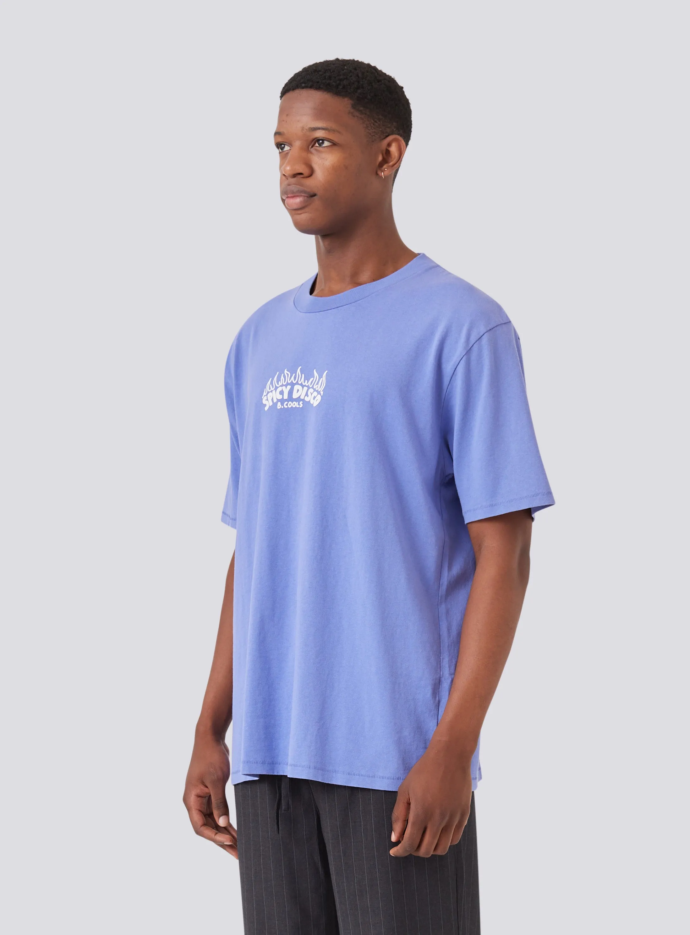 Spicy Disco Tee Washed Blue