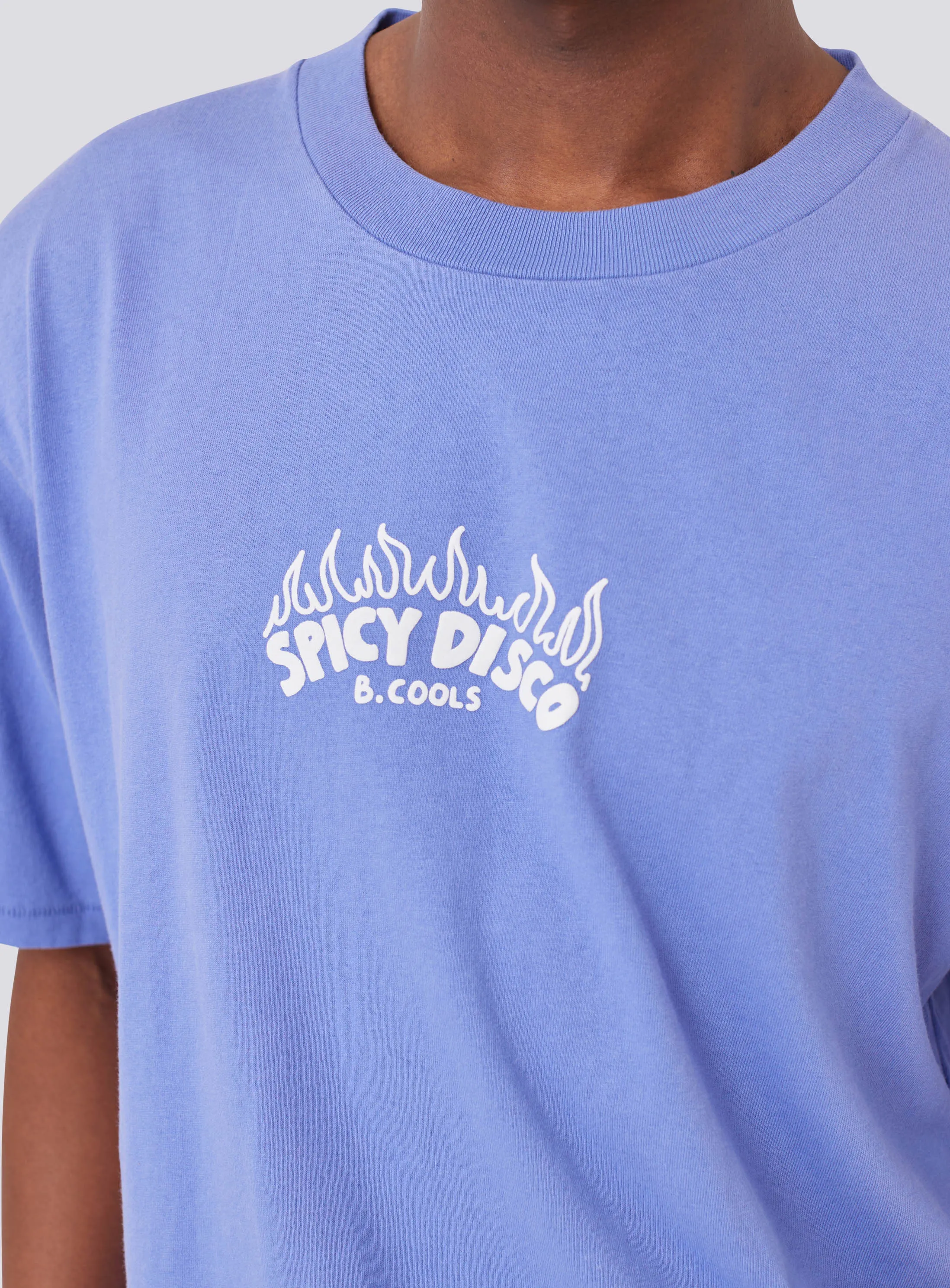 Spicy Disco Tee Washed Blue