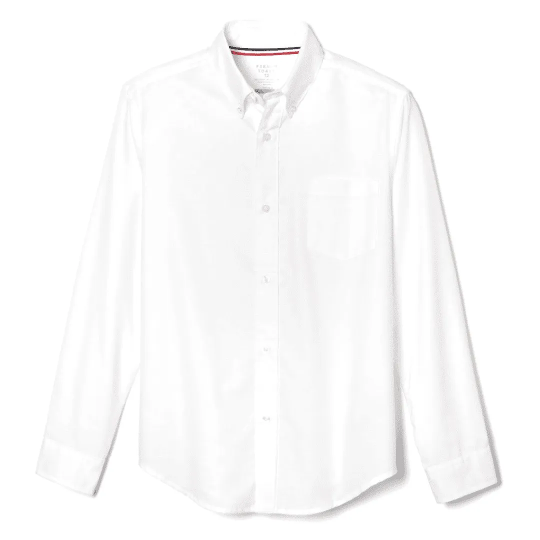 St. Mary's Catholic School - Boy's Long Sleeve Oxford Shirt - No Logo