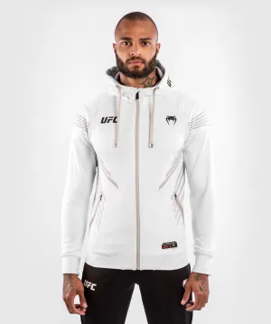 UFC Venum Authentic Fight Night Men's Walkout Hoodie - White