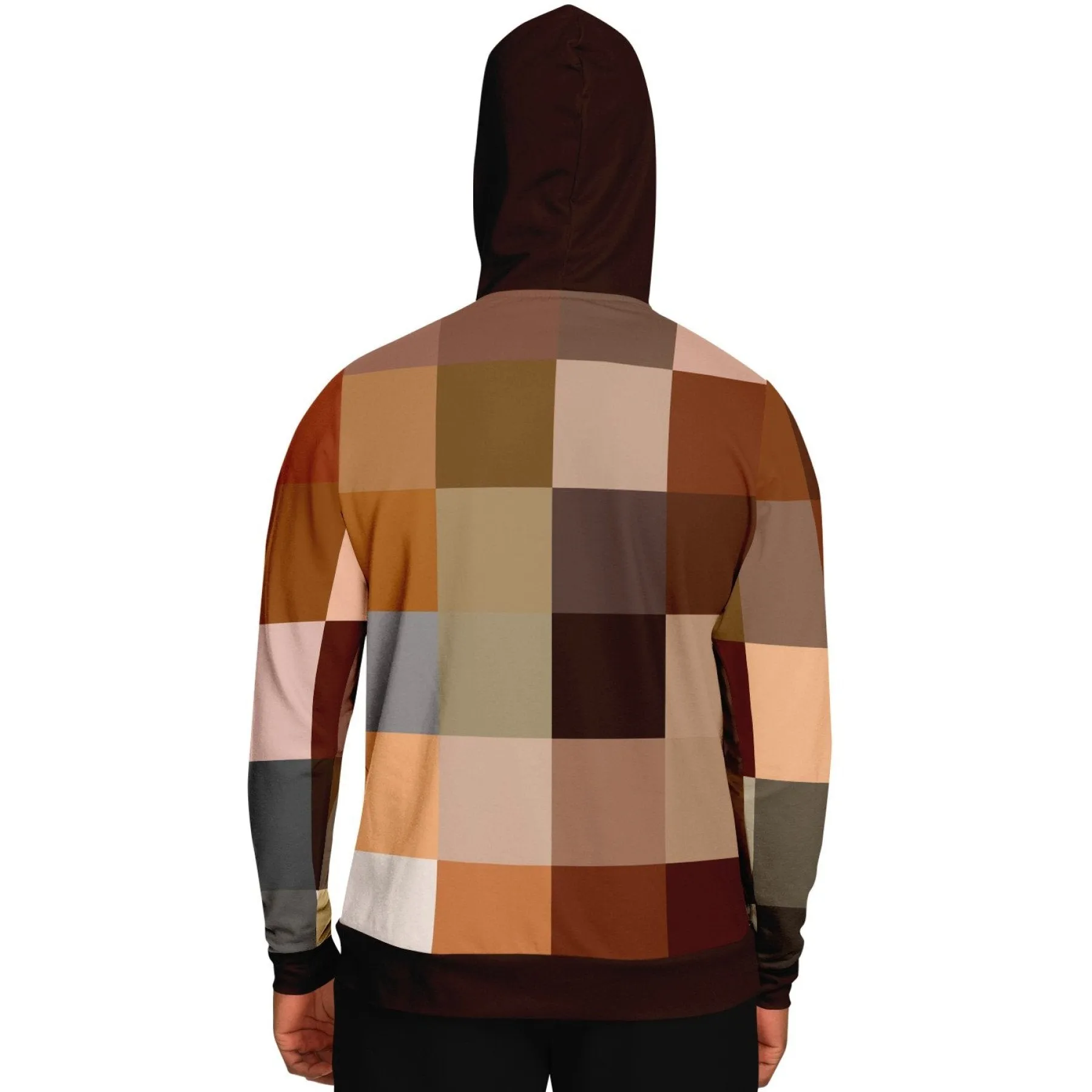 Uniquely You Womens Hoodie - Pullover Sweatshirt - Graphic/Brown