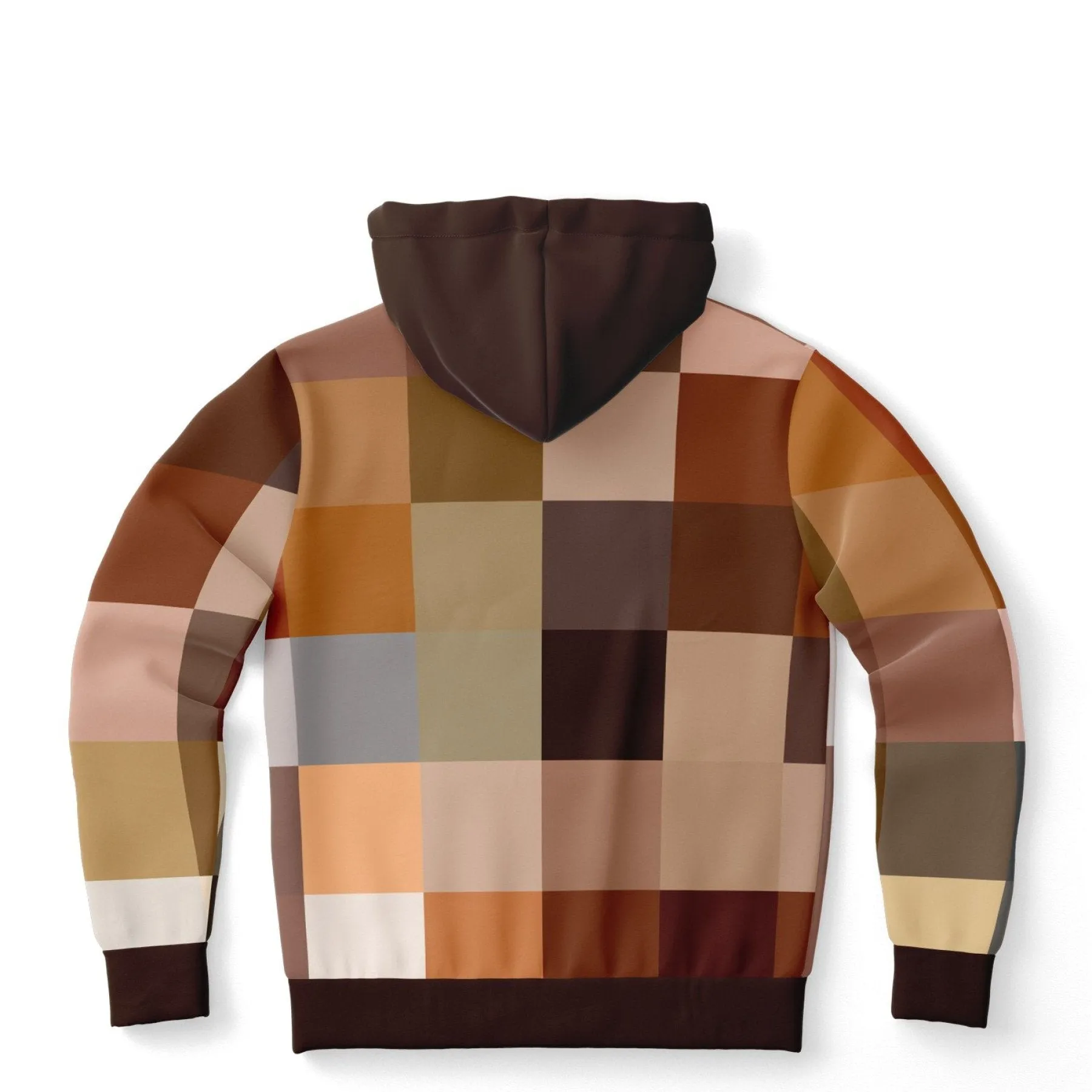 Uniquely You Womens Hoodie - Pullover Sweatshirt - Graphic/Brown