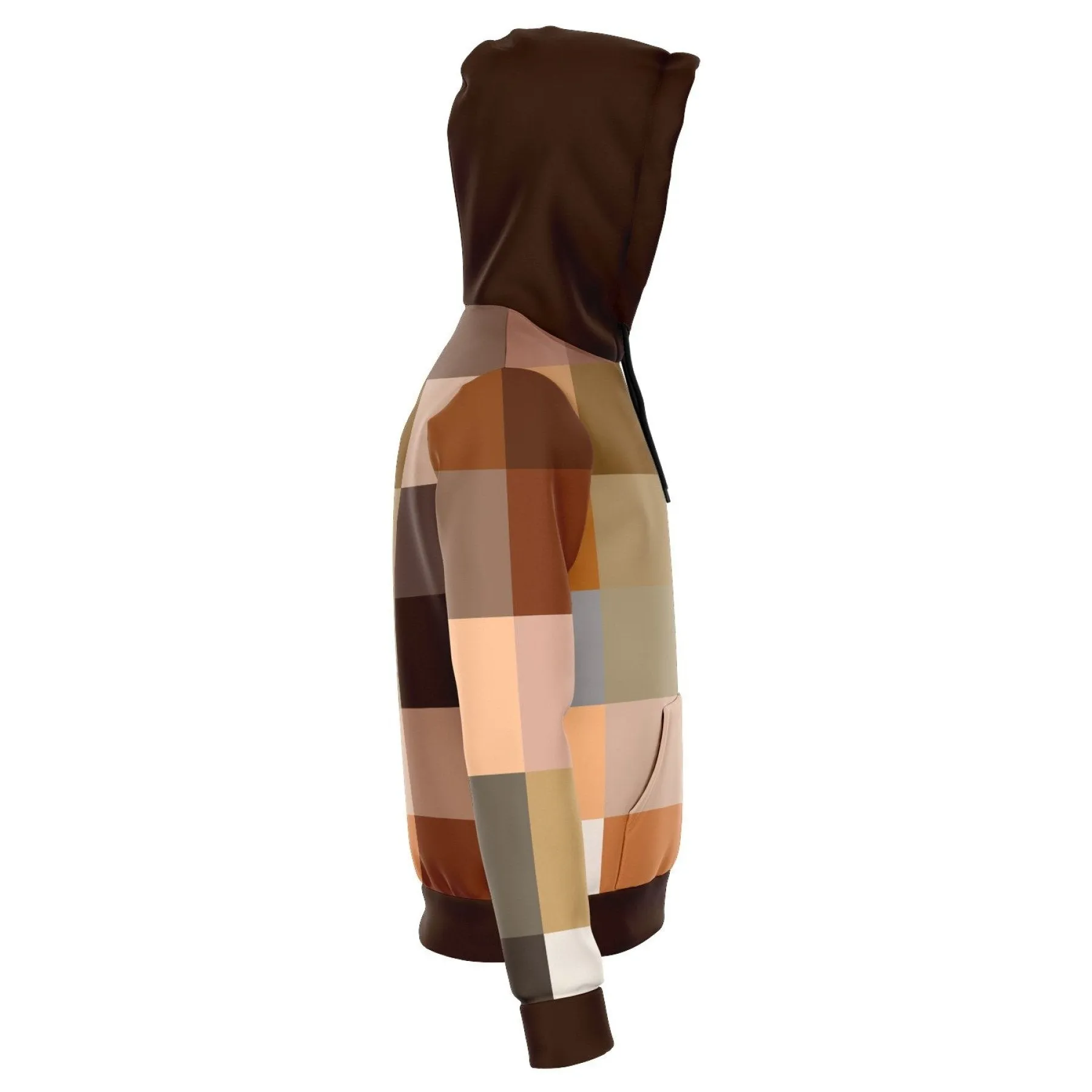 Uniquely You Womens Hoodie - Pullover Sweatshirt - Graphic/Brown