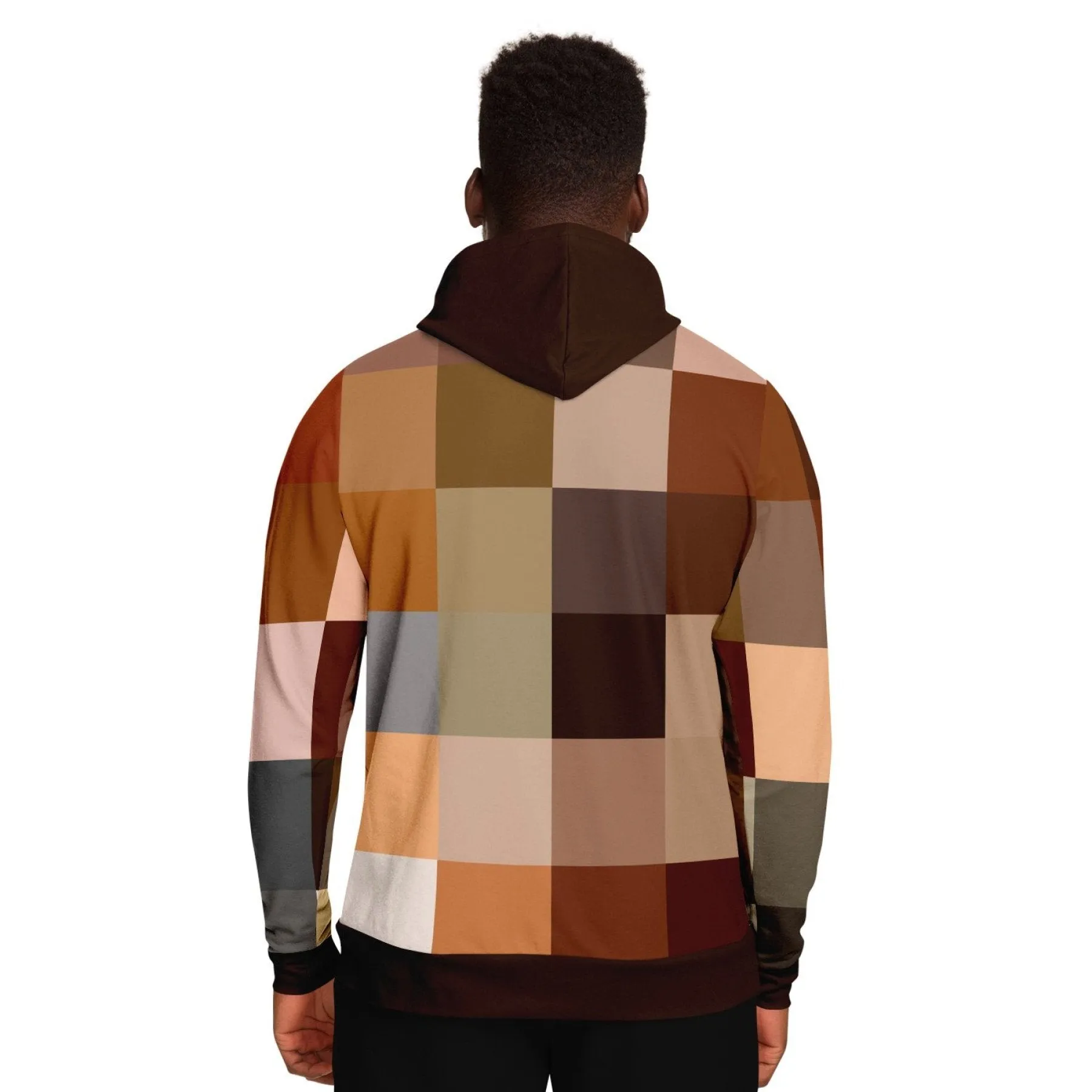 Uniquely You Womens Hoodie - Pullover Sweatshirt - Graphic/Brown