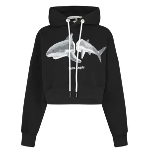 Womens Palm Angels Kill Shark Hoodie