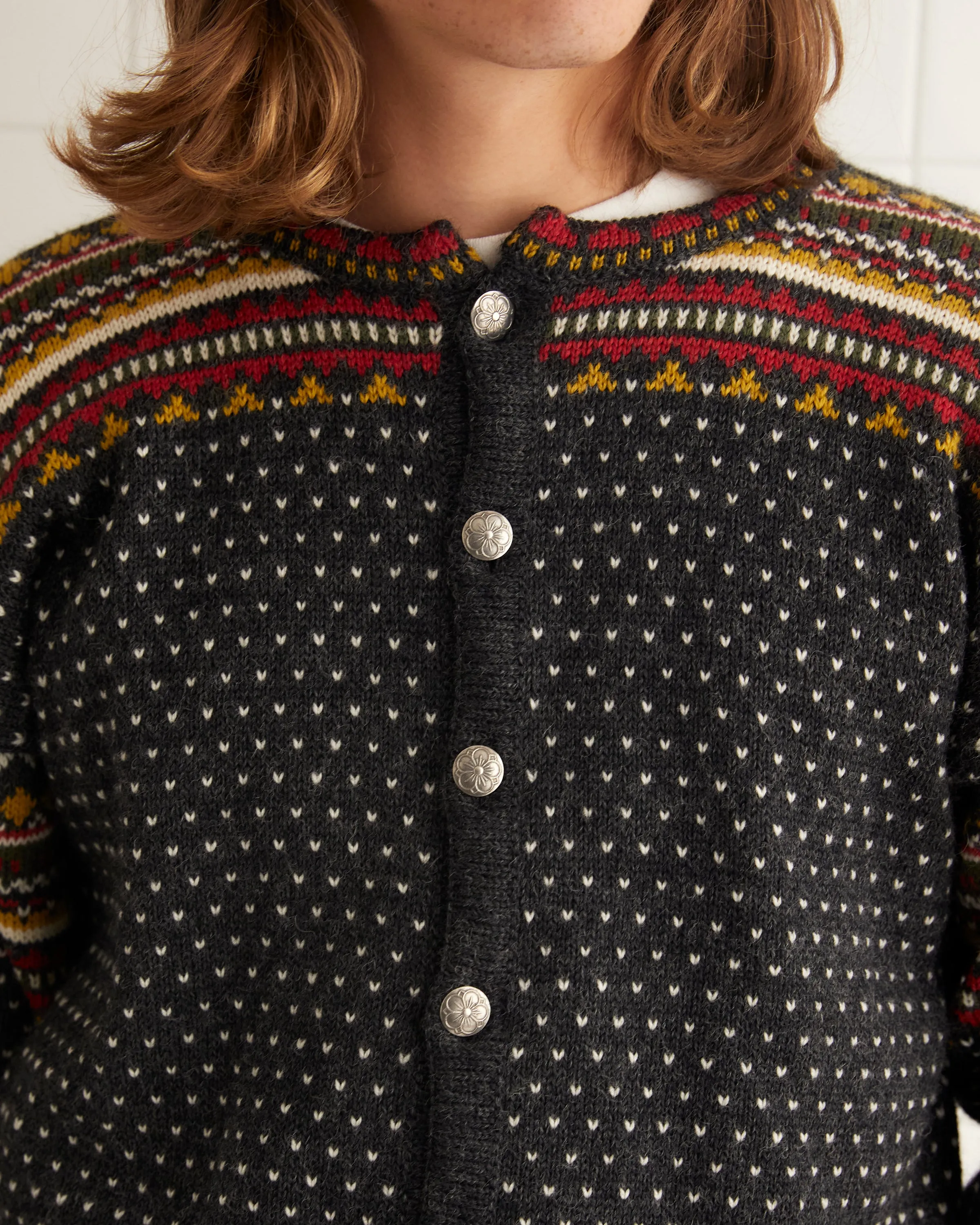 Woodford Jacquard Cardigan